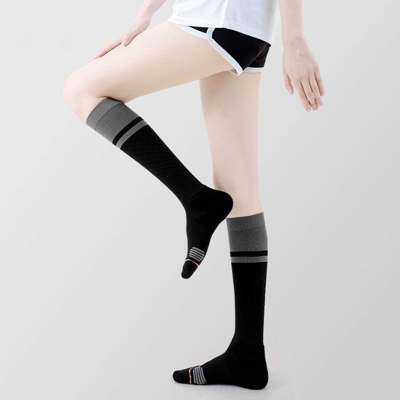 Chaussettes de compression à séchage rapide pour cyclisme en plein air en nylon