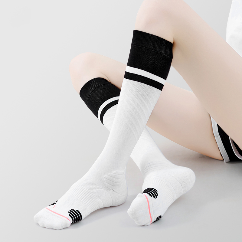 Chaussettes de compression à séchage rapide pour cyclisme en plein air en nylon