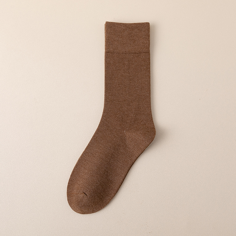 Chaussettes mi-mollet femme unies