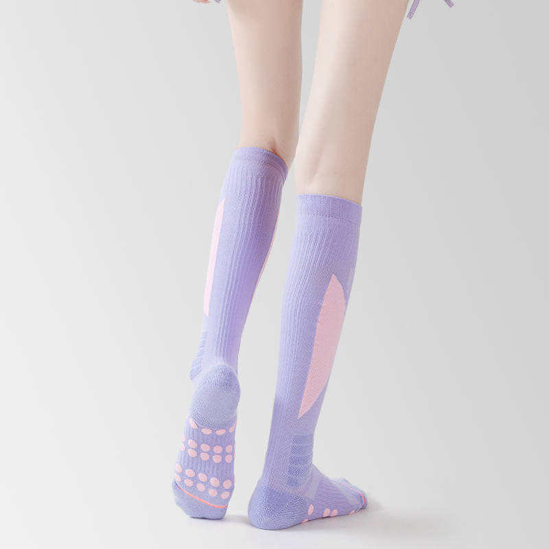 Chaussettes de football longues en nylon éponge