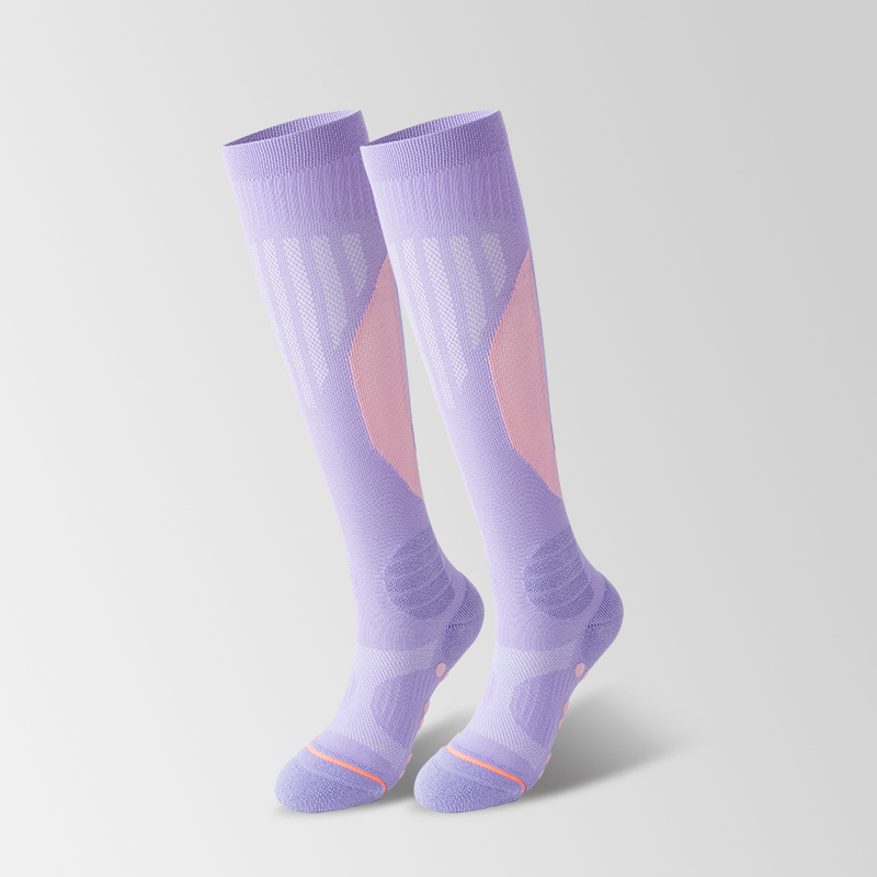 Chaussettes de football longues en nylon éponge