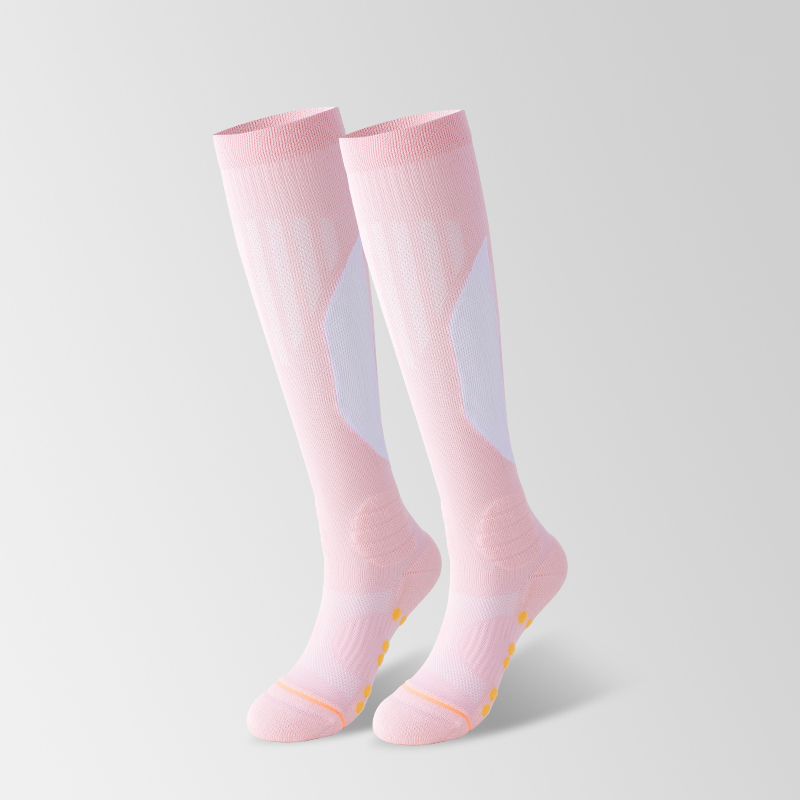 Chaussettes de football longues en nylon éponge