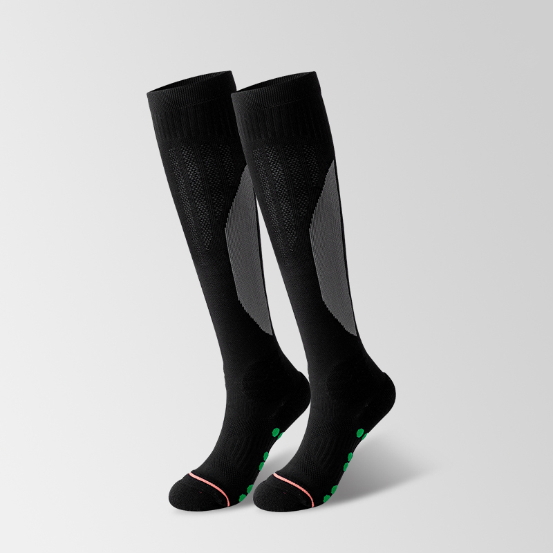 Chaussettes de football longues en nylon éponge