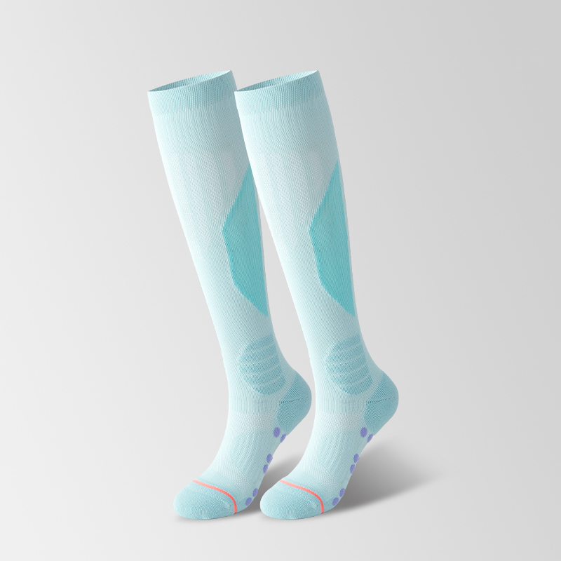 Chaussettes de football longues en nylon éponge