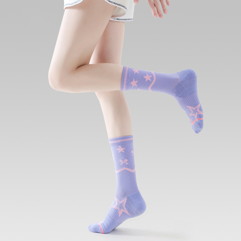 Chaussettes de compression respirantes à séchage rapide pour cyclisme en plein air
