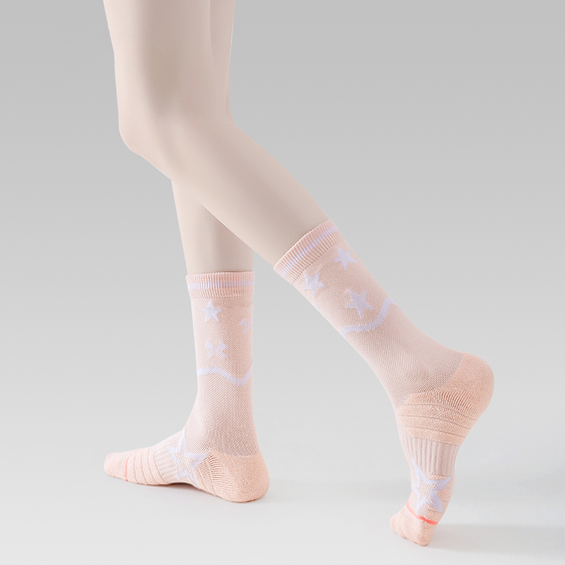 Chaussettes de compression respirantes à séchage rapide pour cyclisme en plein air