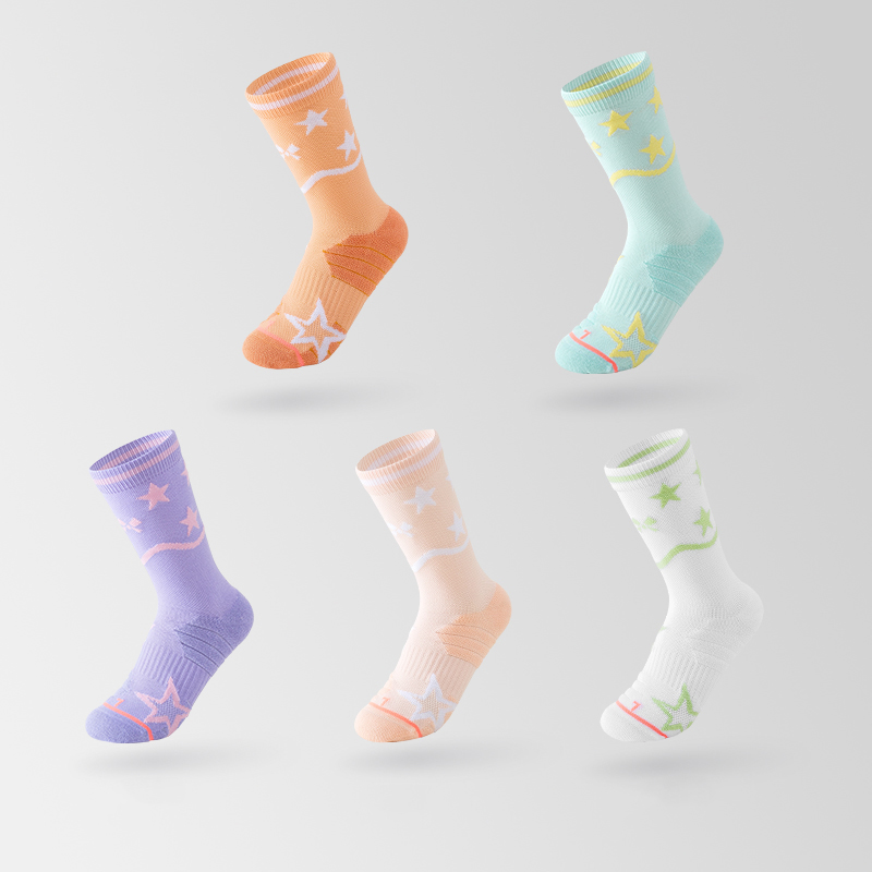 Chaussettes de compression respirantes à séchage rapide pour cyclisme en plein air
