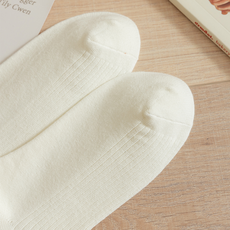 Chaussettes hautes femme rayées