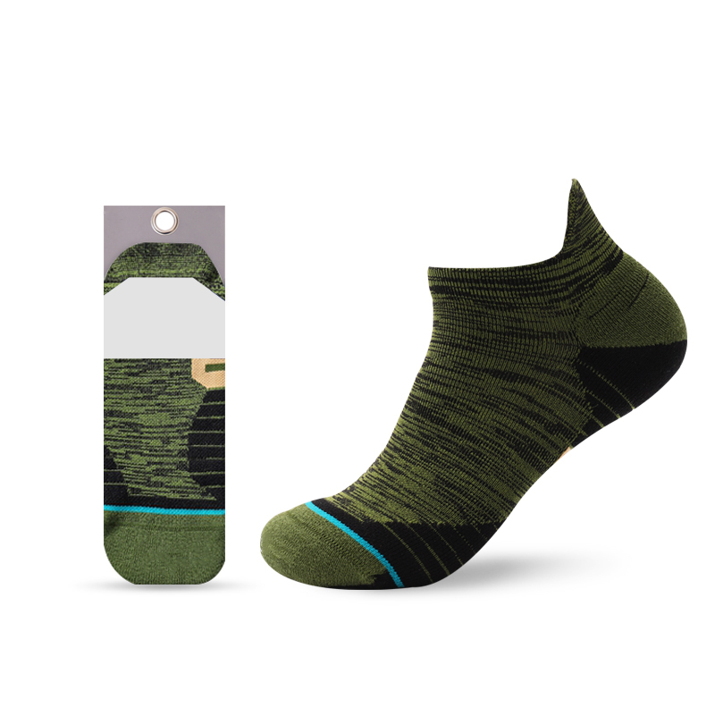 Chaussettes bateau de sport à lignes libres petites oreilles