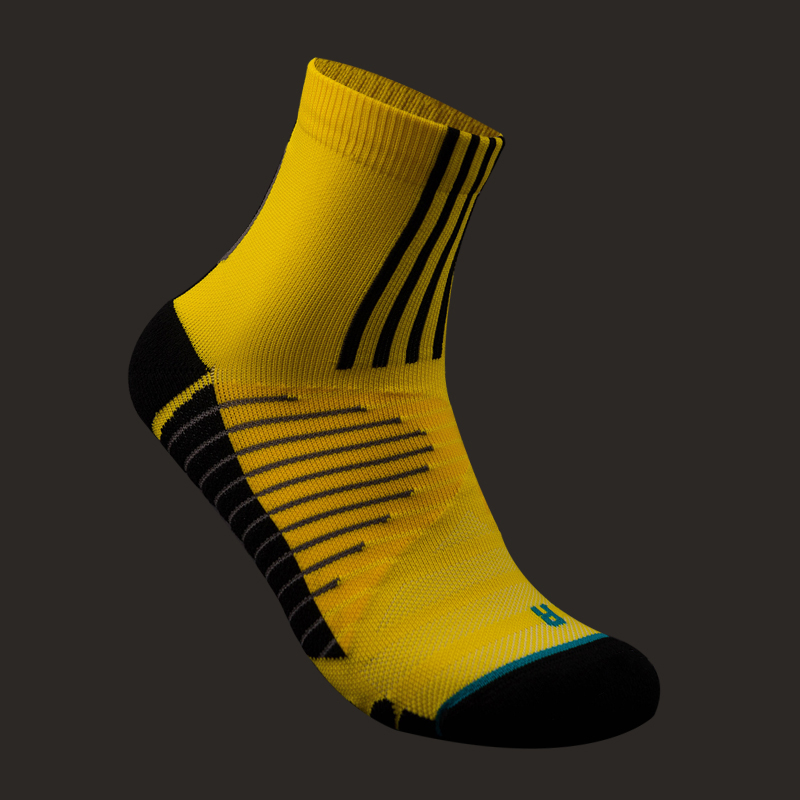 Chaussettes éponge de compression pour course à pied en plein air