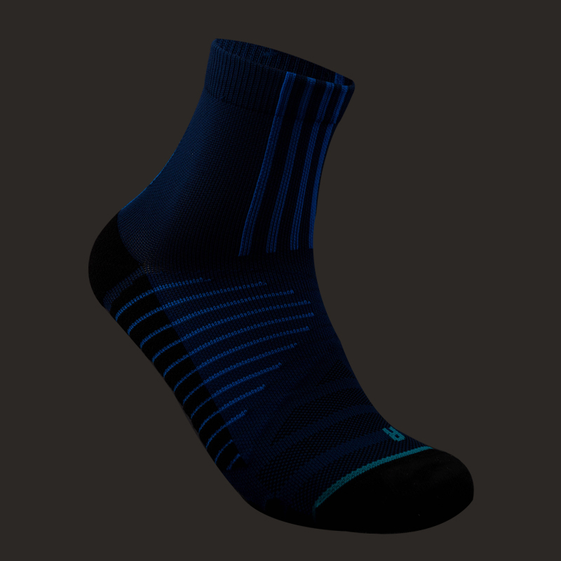 Chaussettes éponge de compression pour course à pied en plein air