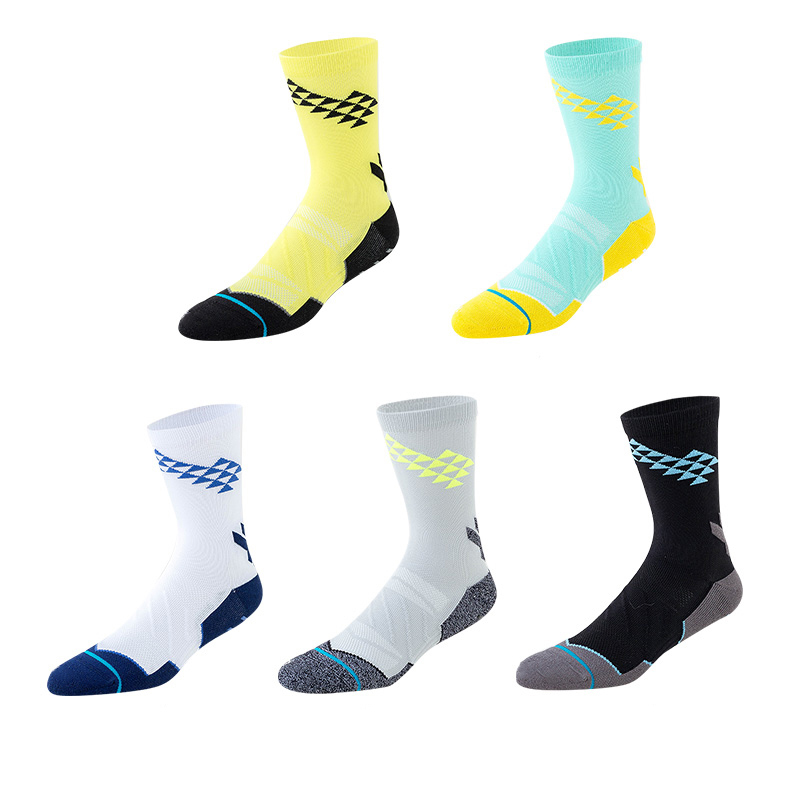 Chaussettes de compression respirantes à séchage rapide pour cyclisme en plein air