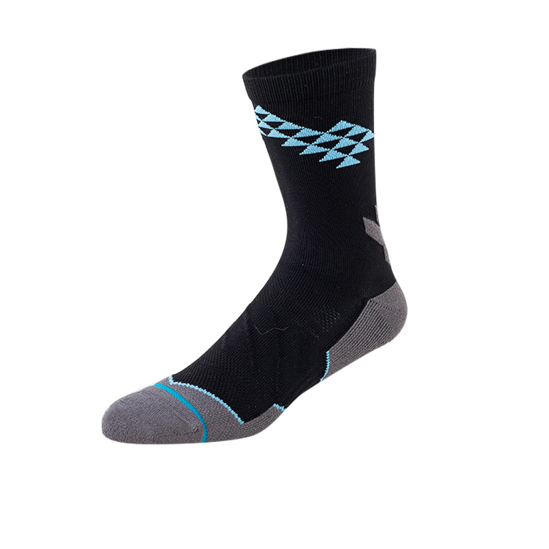 Chaussettes de compression respirantes à séchage rapide pour cyclisme en plein air