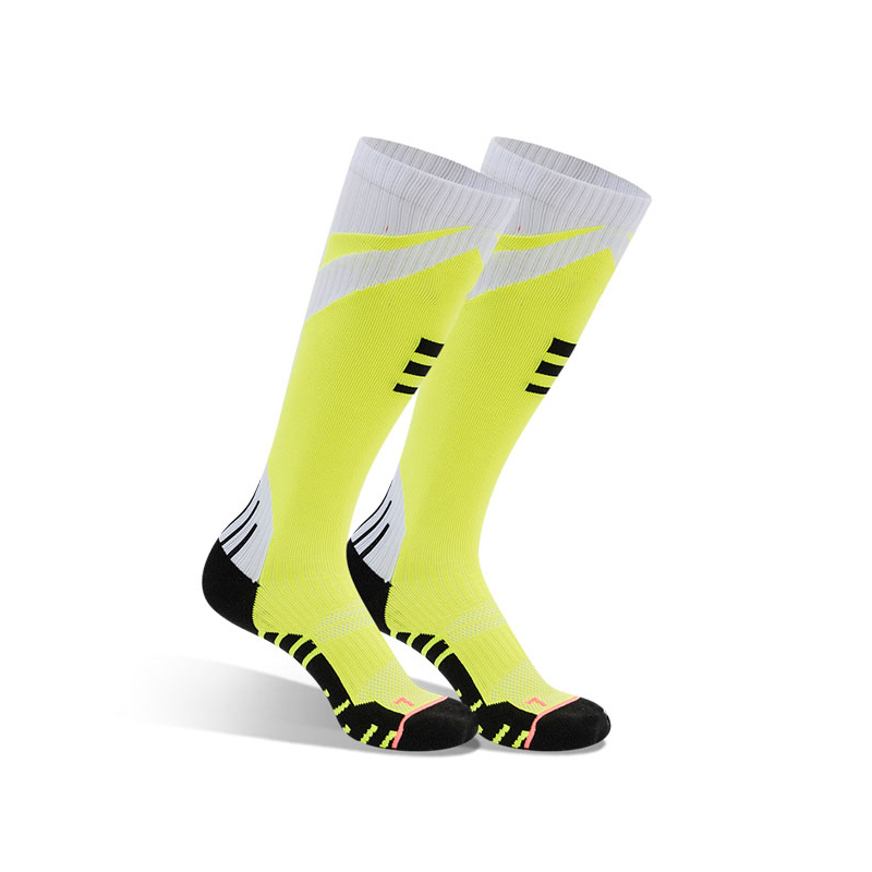 Chaussettes de compression à séchage rapide pour cyclisme en plein air
