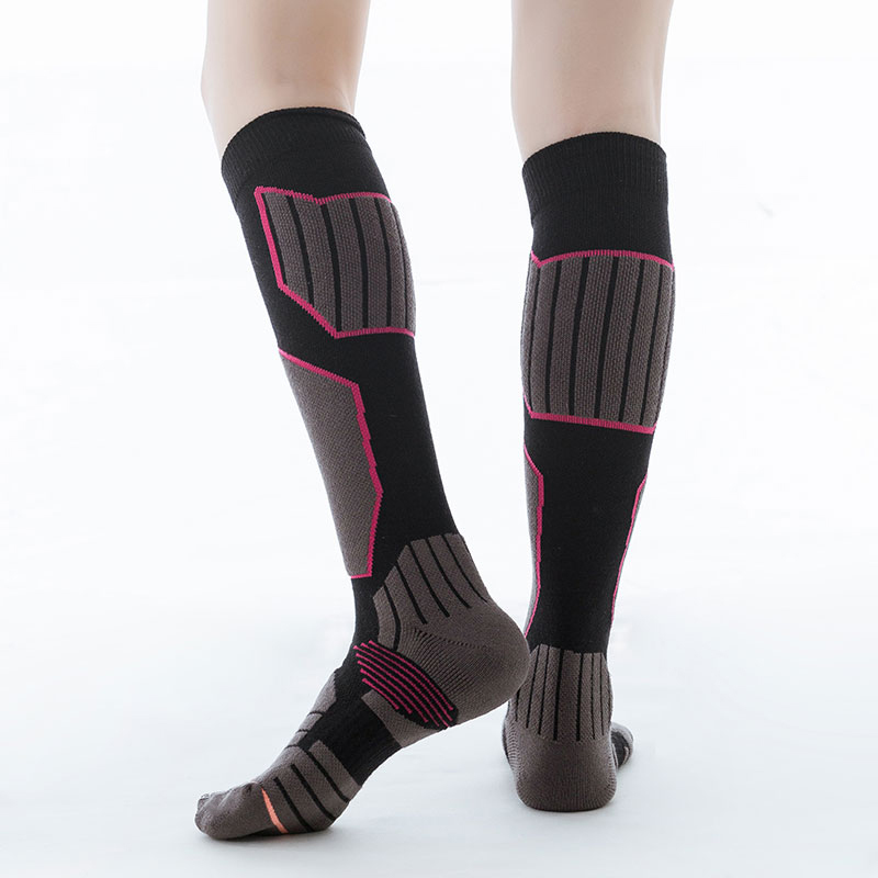 Chaussettes de ski épaisses pour sports de plein air