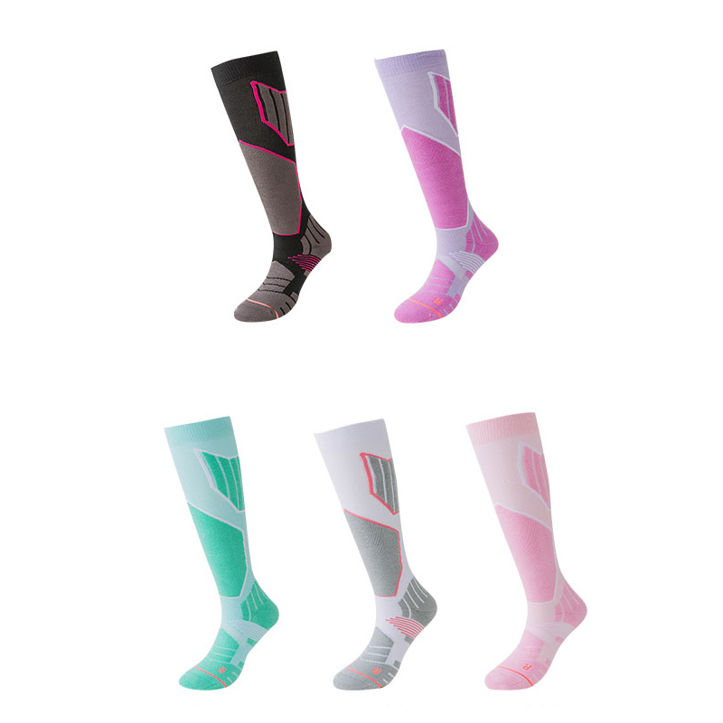 Chaussettes de ski épaisses pour sports de plein air
