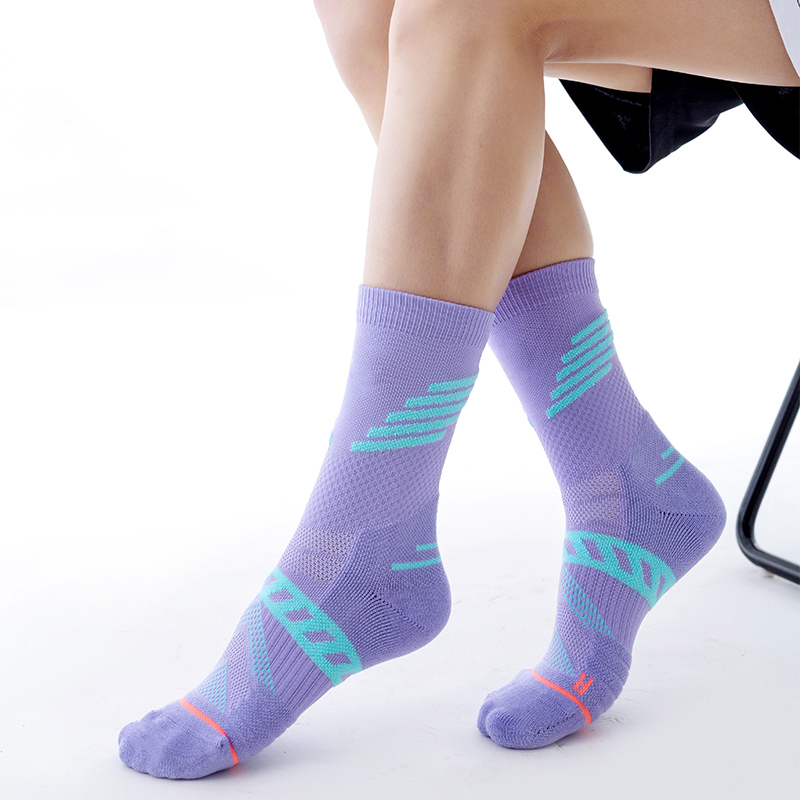 Chaussettes de basket en éponge nylon