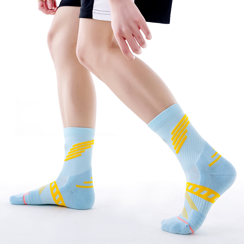 Chaussettes de basket en éponge nylon