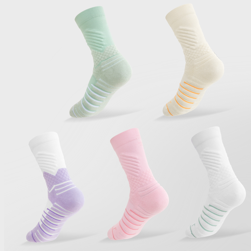 Chaussettes éponge à séchage rapide Basketball