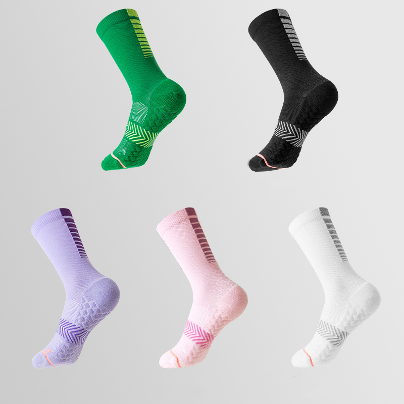 Chaussettes de compression à séchage rapide pour le cou-de-pied en maille de cyclisme en plein air