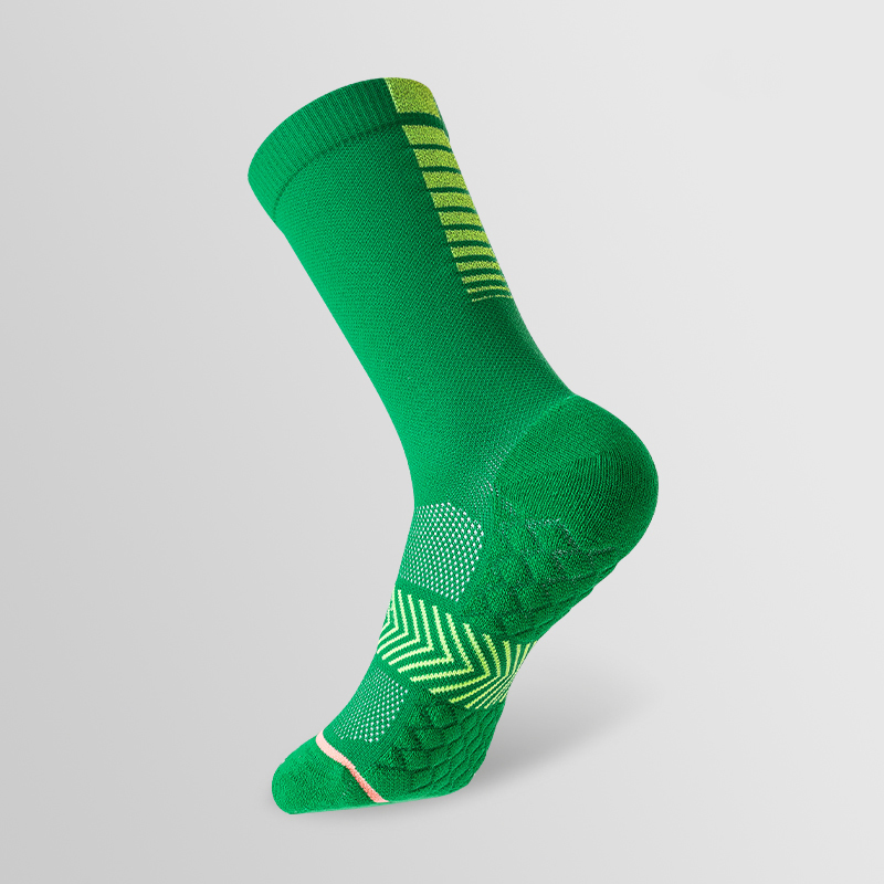 Chaussettes de compression à séchage rapide pour le cou-de-pied en maille de cyclisme en plein air